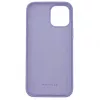 Evelatus Apple iPhone 12 Pro Max Premium Soft Touch Silicone Case Pale Purple