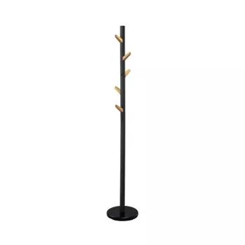 Freestanding Clothes Rack W66 Black 177 cm, Powder-Coated Steel, 15 kg Load