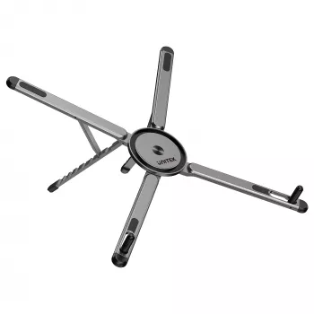 UNITEK Mag-Fold Foldable Magnetic Stand for Phone, Tablet and Laptop with Tripod Function, Space Grey