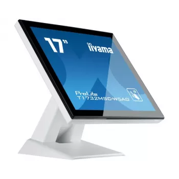 Iiyama ProLite T1732MSC-W5AG 17 inch SXGA 5:4 Projective Capacitive Touchscreen LED Monitor with HDMI, DisplayPort, VGA, Speakers, Black
