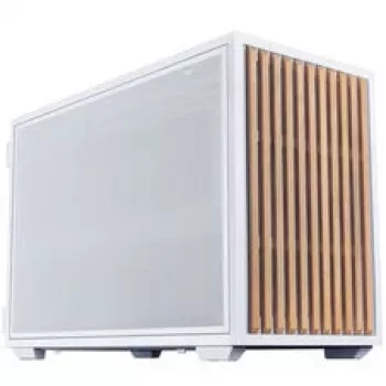 Lian Li DAN Cases B4 Wood Edition Micro-ATX Case - Beech, White