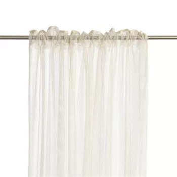 Mudanya Cream Dim-Out Curtain Panel 280x260 cm Eyelet