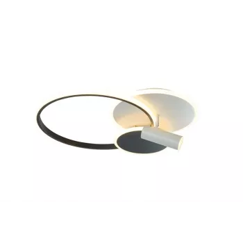 LED Ceiling Panel Light 35W + 3W 2425lm 4000K Natural White Square Surface Mounted