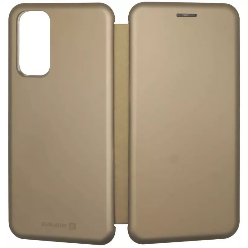 Evelatus Xiaomi Redmi Note 10S / Poco M5s Book Case Gold