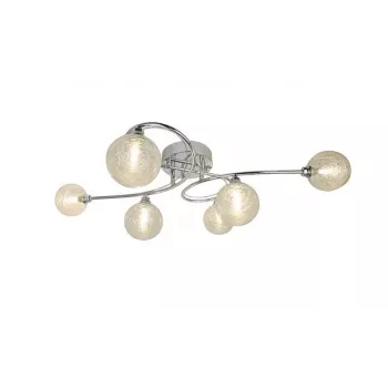Ceiling Lamp CL16022-6 6x28W G9 Modern Chrome 6-Light Fixture