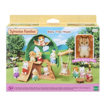 Sylvanian Families Baby Adventure Treehouse Playset