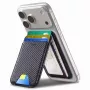 ESR Classic RFID Magnetic Wallet Stand with MagSafe, Carbon Fiber Black