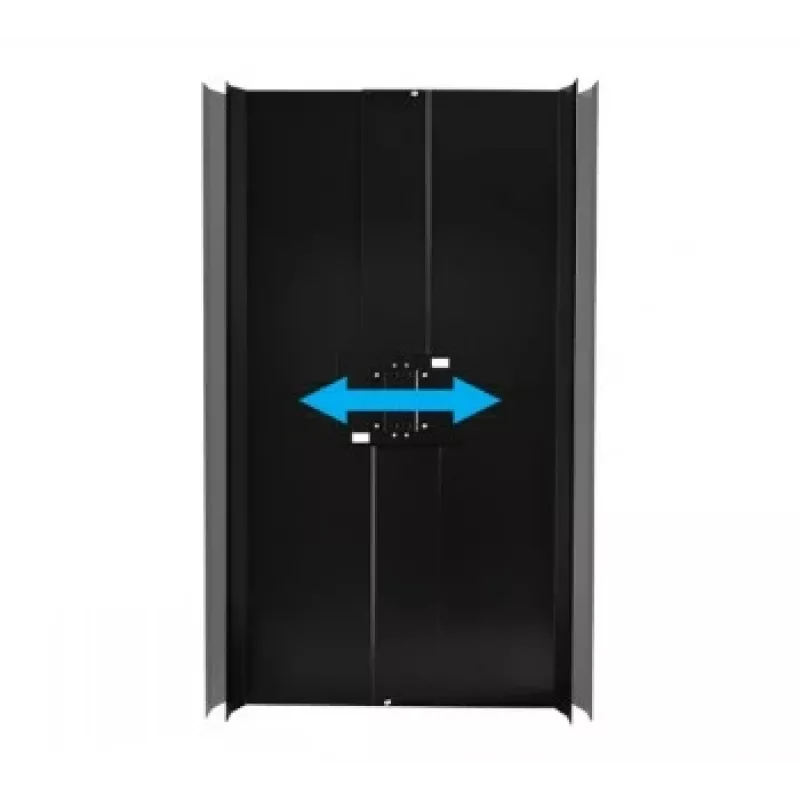 B-TECH AV Adjustable Rear Screen Cover for 55 inch Displays - Black