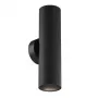 Wall Lamp Artisan GU10 2x10W Black Aluminium IP44 Outdoor & Indoor Up-Down Light