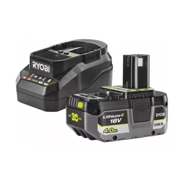 RYOBI 18V ONE+ Starter Kit with 4.0Ah Battery and Charger RC18120B-140X