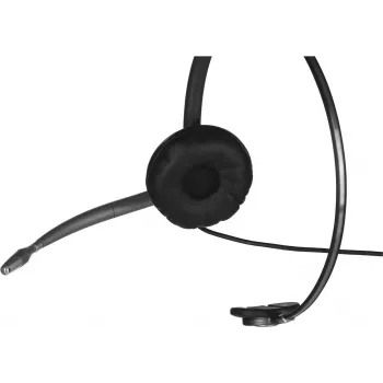 Poly EncorePro HW710 Wired Monaural Headset with Noise-Cancelling Microphone, Quick Disconnect, Black