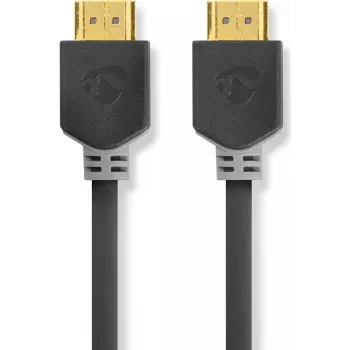Nedis High Speed HDMI Cable with Ethernet 5.00 m Anthracite 4K@60Hz ARC 18 Gbps