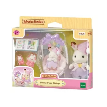 EPOCH Sylvanian Families Chocolate Rabbit Sweet Dreams Set