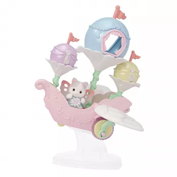 EPOCH Sylvanian Families Magical Balloon Ship with Figure - Adventure Series Playset