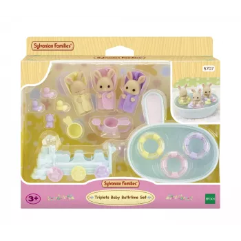 Sylvanian Families Milk Rabbit Bathroom Playset