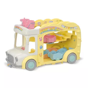 Sylvanian Families Adventure Kindergarten Bus Rainbow