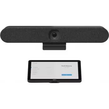 Logitech Tap IP Appliance Room Solutions Huddle + Small Rooms - Video Conferencing Kit with Rally Bar Huddle and Tap IP