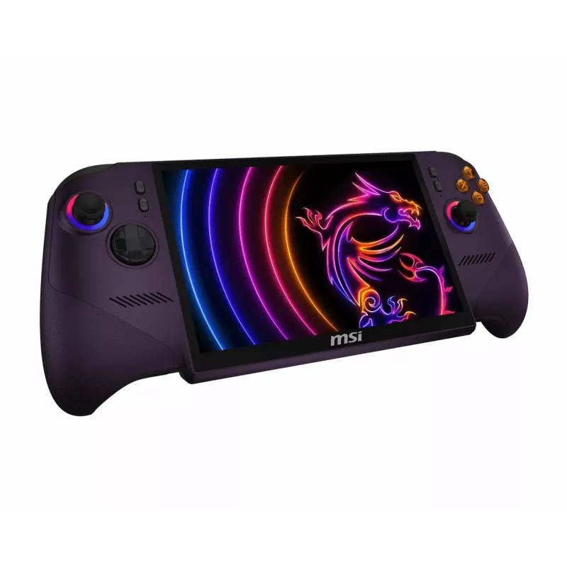 MSI Claw 8 EX AI+ CG3EM-046PLY 8 inch FHD 120Hz Gaming Handheld - Intel Core Ultra 9 185U, 32GB LPDDR5X, 2TB SSD, Wi-Fi 7, Windows 11 Home, Black