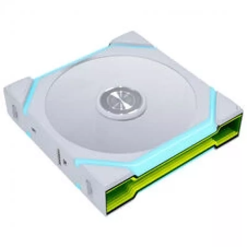 Lian Li UNI FAN SL FLEX Wireless PWM ARGB Reverse Blade 120mm Fan 3-Pack with Controller - White