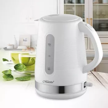 Maestro MR-035-WHITE Electric Kettle 1.7L 2200W White Plastic