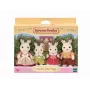 Sylvanian Families Chocolate Rabbit Family - 4 Collectible Figures