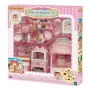 Sylvanian Families 5807 Doll Pet House Playset with Persian Cat Baby Figure