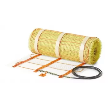 Heatcom Underfloor Heating Mat 150W/m² 4.2m² (630W) - Self-Adhesive Mesh for Tile, Stone, Laminate