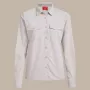 Craghoppers NosiLife Loukkos Long Sleeved Shirt Women's Oyster Size S