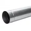 Chimney Liner Pipe Diameter 160 mm, 1 m, Black Steel, Single Wall, High-Temperature