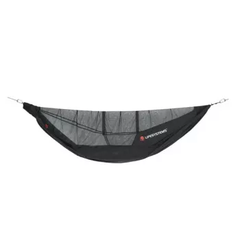 Lifesystems Expedition Hammock Net - Permethrin-Treated Mosquito Net for Single Hammocks, White with Green Trim, 280 x 140 x 140 cm