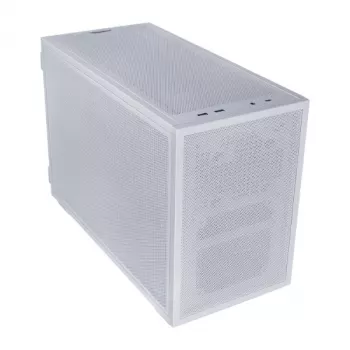 Lian Li DAN Cases B4 Micro-ATX Mini Tower Case - White