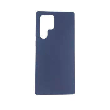 Evelatus Samsung Galaxy S22 Ultra Premium Soft Touch Silicone Case Navy Blue