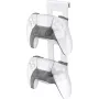 Venom PS5 Controller Storage Rack - Vertical Stand for 2 DualSense Controllers, Black ABS Plastic, Desktop Organizer