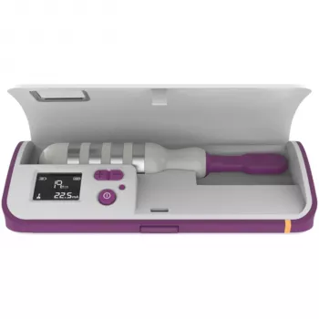 Tenscare iTouch Go Wireless Pelvic Floor Exerciser with Bluetooth App Control, Rechargeable EMS Stimulator, Vaginal Probe, USB Cable, Storage Pouch, Manual