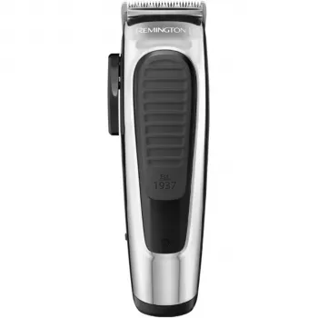 Remington HC 450 Stylist Classic Hair Clipper, Corded & Cordless, 8 Guide Combs, Ceramic Coated Blades, Washable, Anti-Slip Grip, 30 min Runtime