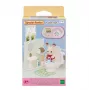 Sylvanian Families Toilet Set - Dollhouse Bathroom Furniture, 6 Pieces