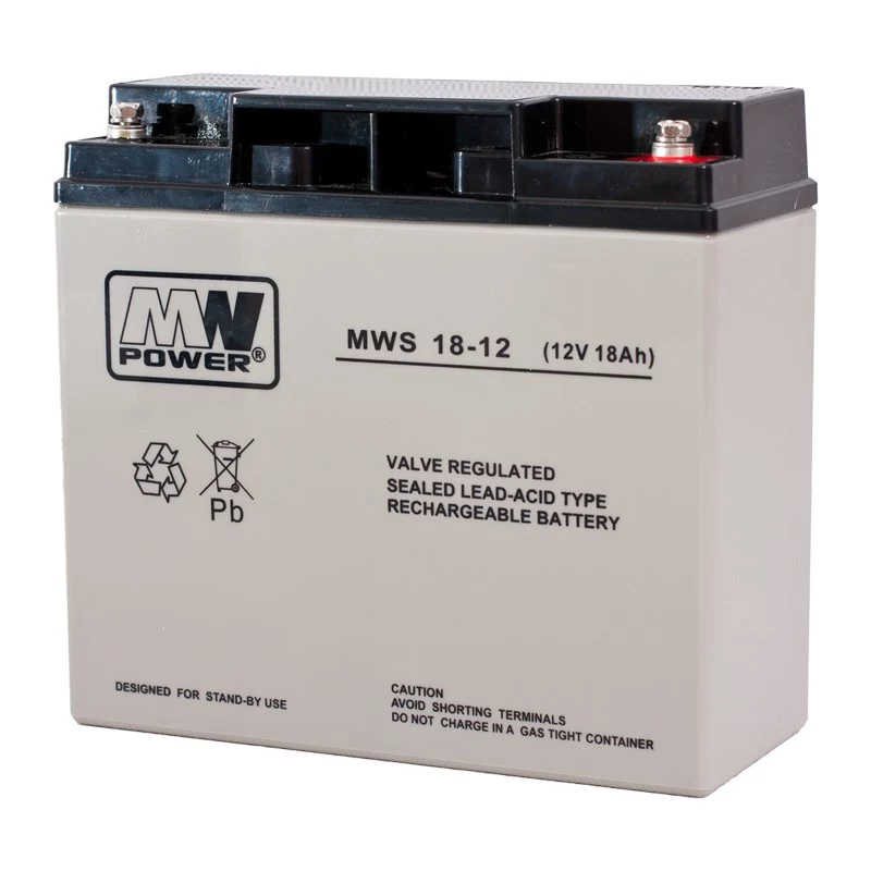 MPL POWER ELEKTRO MWS 18-12 12V 18Ah VRLA AGM Battery