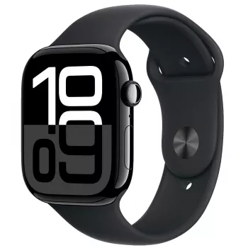 Apple Watch 10 LTE 46mm Aluminum Case with Midnight Sport Band - Midnight