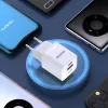 DUDAO A13Pro EU GaN 33W PPS USB-C/USB Wall Charger - White
