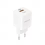 DUDAO A13Pro EU GaN 33W PPS USB-C/USB Wall Charger - White