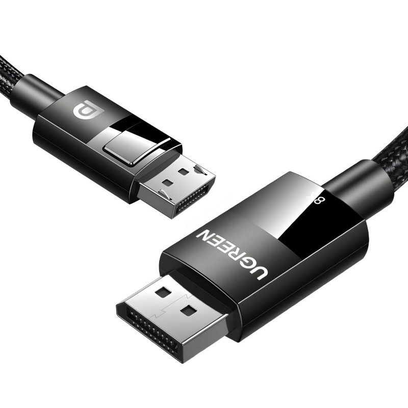 UGREEN DP114 8K DisplayPort Male to Male Braided Cable 2m