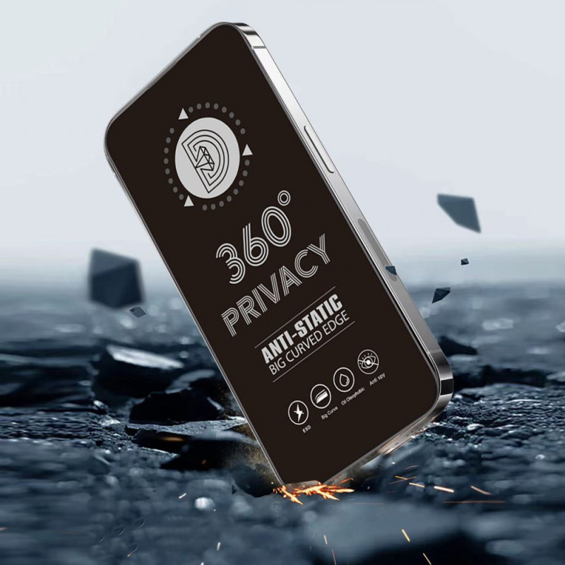 TFO Tempered Glass Privacy 360 Screen Protector for iPhone 17 Pro Max