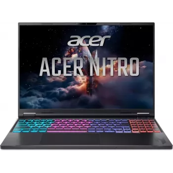 Acer Nitro 16 AN16-A91-R48M Gaming Laptop, 16 inch WQXGA IPS 240Hz, AMD Ryzen 9 9955HX3D, 16GB DDR5, 1TB SSD, GeForce RTX 5070 Ti 12GB, Windows 11 Home