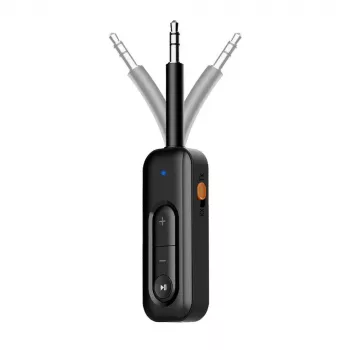 TECH-PROTECT ULTRABOOST AU03 Bluetooth 6.0 Audio Adapter AUX Receiver Black