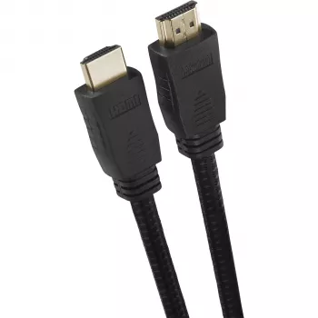 One For All Premium High Speed HDMI Cable with Ethernet, 3.0 m, 4K@60Hz, HDR, ARC, HDCP 2.2, Gold-Plated, Black