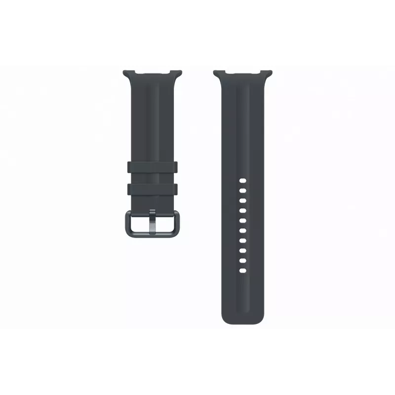 Samsung Sport Band M/L for Galaxy Watch 9, Watch 8, Watch 7, Watch 6, Watch 5, Watch 4 - Black Fluoroelastomer