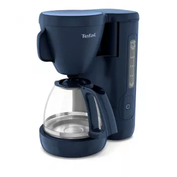 TEFAL CM2M1410 Morning Drip Coffee Maker Black & Stainless Steel 1000W 1.25L 10-15 Cups