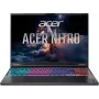 Acer Nitro 16 AN16-A91-R9ZL 16 inch QHD+ 240Hz Gaming Laptop - AMD Ryzen 9 9955HX3D, 32GB DDR5, 1TB SSD, NVIDIA GeForce RTX 5070 Ti 12GB, Windows 11 Home, Obsidian Black