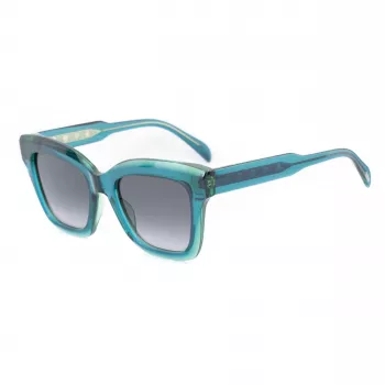 TOUS Women's Sunglasses STOC81V5309BZ - Havana Acetate Frame with Brown Lenses, 53mm