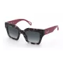 ZADIG & VOLTAIRE Women's SZV457-5001GT Square Acetate Sunglasses with Grey Gradient Lenses, 50/23/140 mm, UV400 Protection